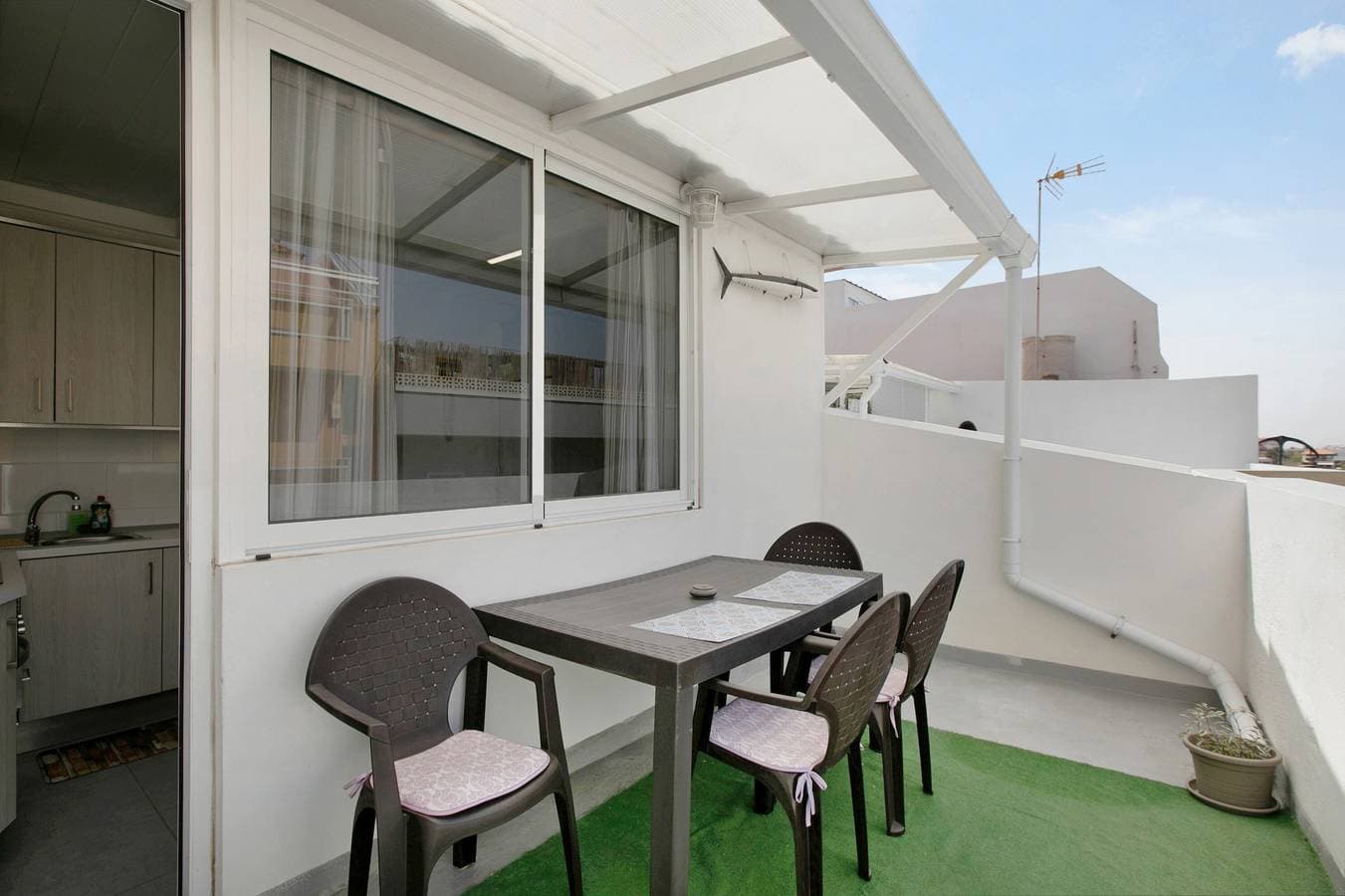 Foto 3 von 28: Penthouse mit privater Terrasse, strandnah und an den Promenaden von Puerto de Santiago