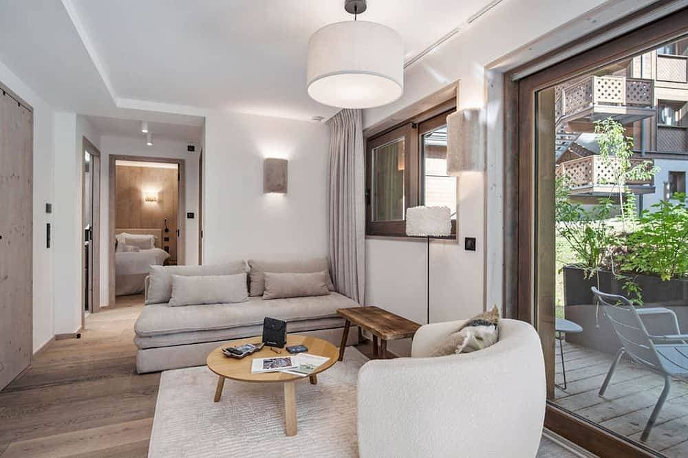 Foto 6 von 12: Courchevel Le Praz: Wohnung 4 Pers, Wifi, Parkplatz