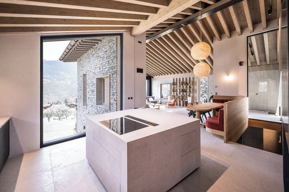 Foto 12 von 23: Modern ski chalet in Courchevel  Chalet Celeste