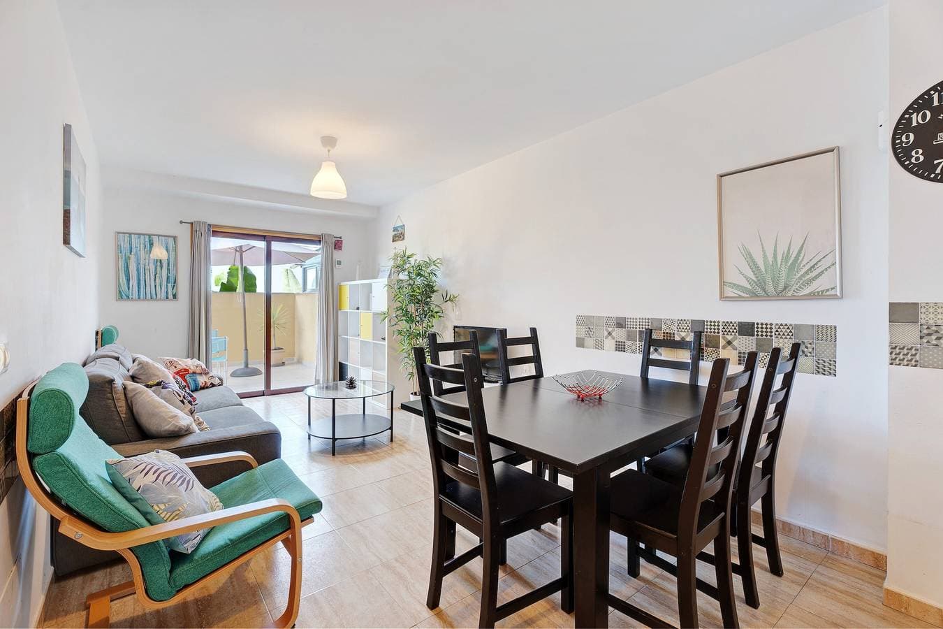 Foto 10 von 28: Casa „Tazacorte“ mit Meerblick, Gemeinschaftspool und WLAN