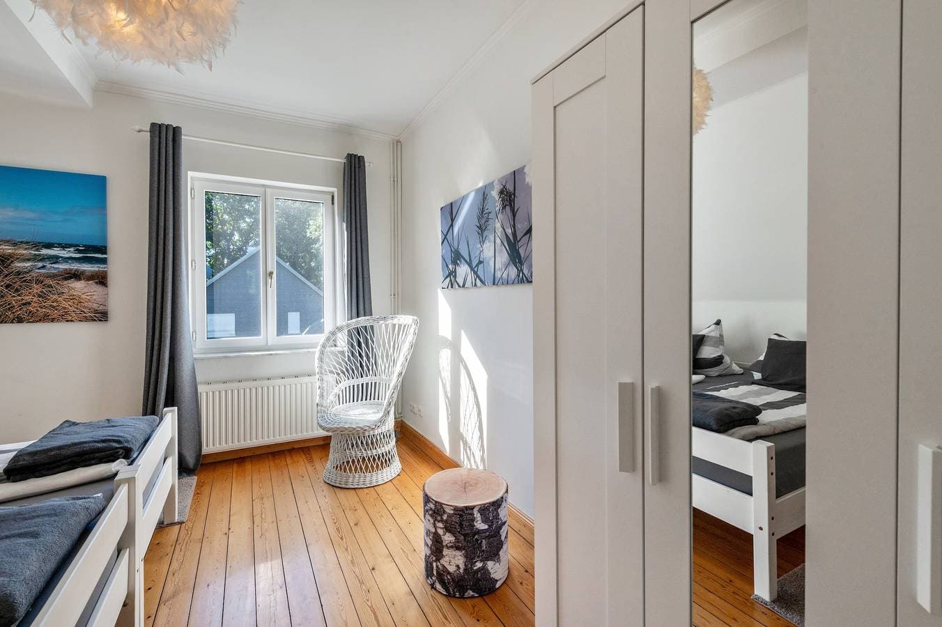 Foto 13 von 24: Ferienwohnung 'Sonnenhaus' mit Seeblick, Gemeinschaftsgarten und Wi-Fi