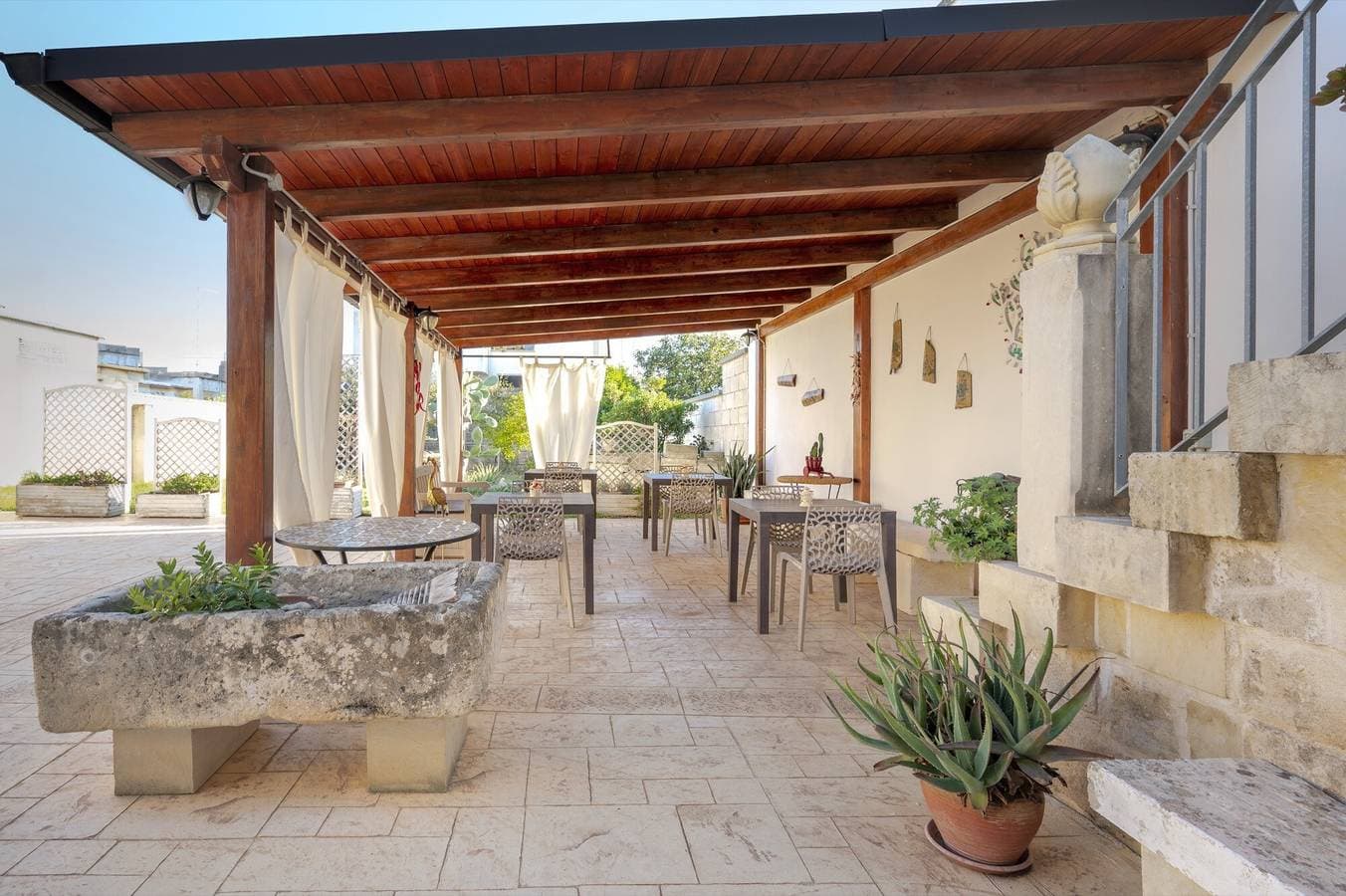 Foto 3 von 37: Apartment 'La Dimora Di Marco - Sole E Luna' mit gemeinsamer Terrasse, WLAN und Klimaanlage