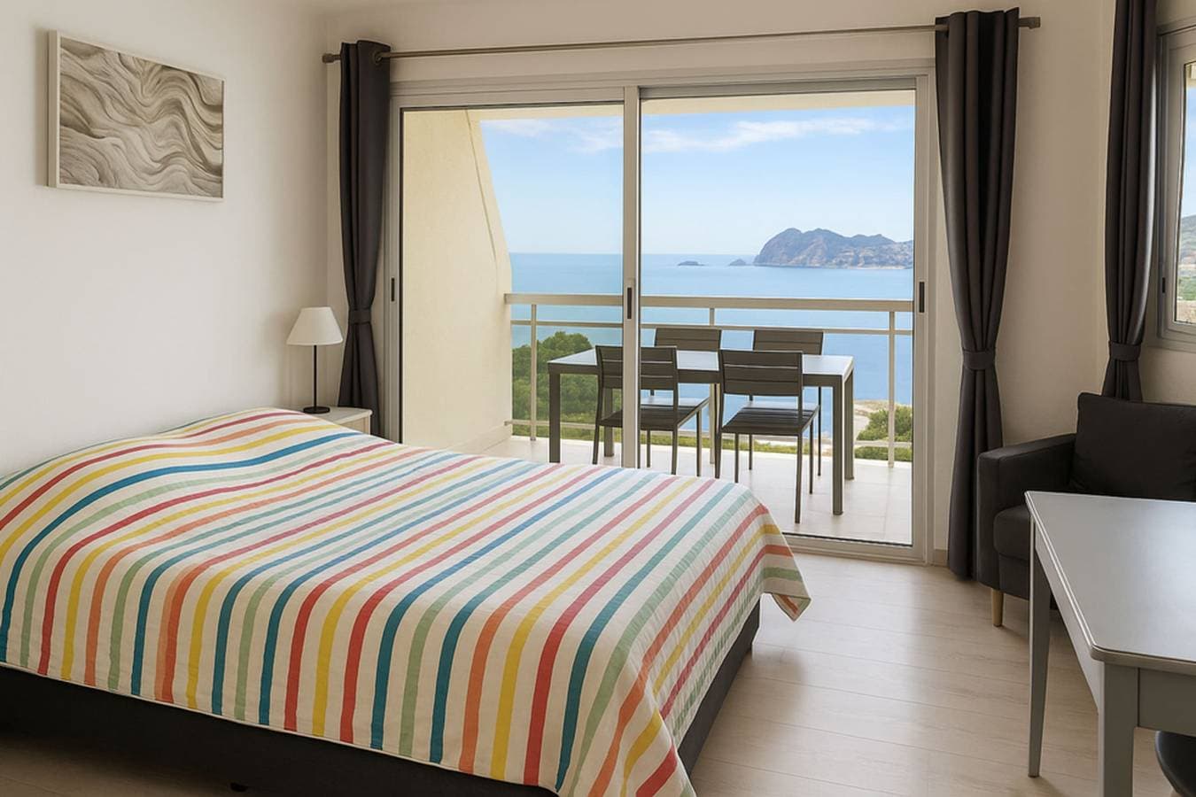 Foto 11 von 11: Ferienwohnung für 4 Personen mit Balkon