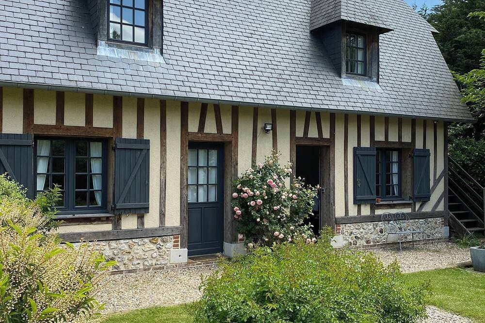 Foto 13 von 16: Gîte 6 persons, near Honfleur, in a garden with trees
