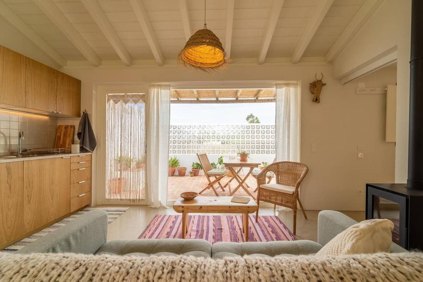 Foto 11 von 40: Casinha da Cabra – Casas do Poente: Ruhige Unterkunft mit privatem Patio