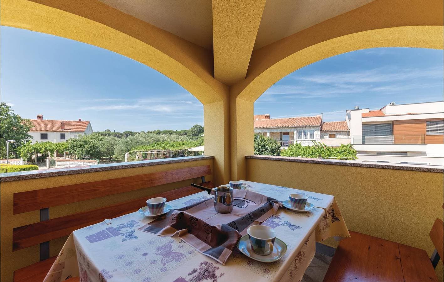 Foto 7 von 27: Gemütliche Ferienwohnung mit Terrasse, Parkplatz und WLAN in der Nähe von Valbandon und der Küste