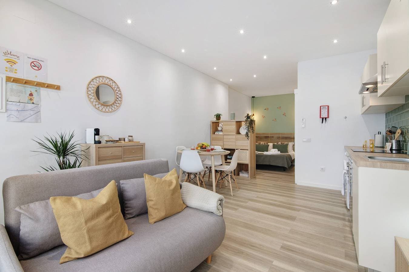 Foto 2 von 21: Modernes Studio im Zentrum von Tavira – Algarve, mit Klimaanlage und WLAN