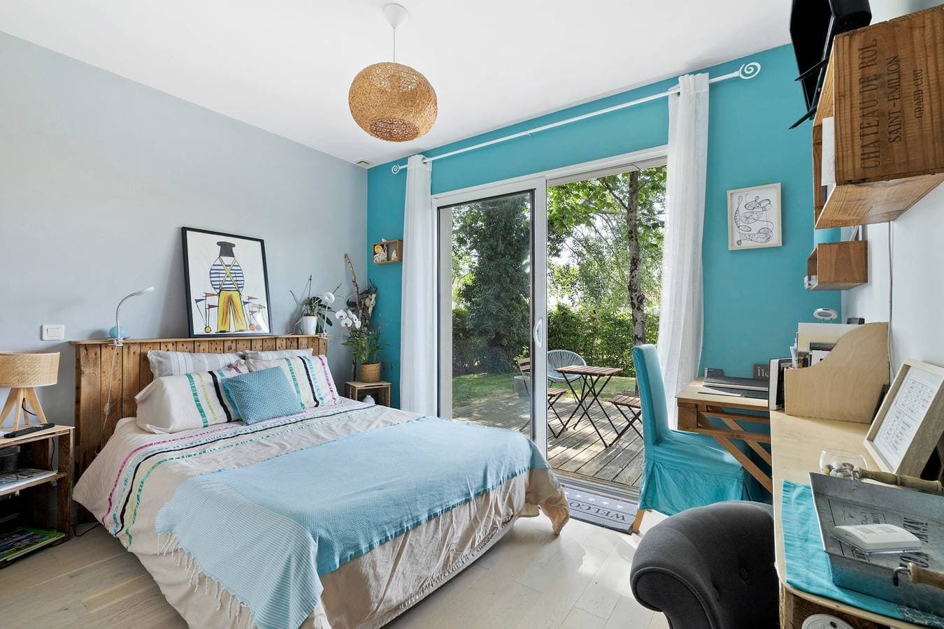 Foto 8 von 20: Gästezimmer - Acrifolia in schöner Maison im Weinbaugebiet bei Nantes