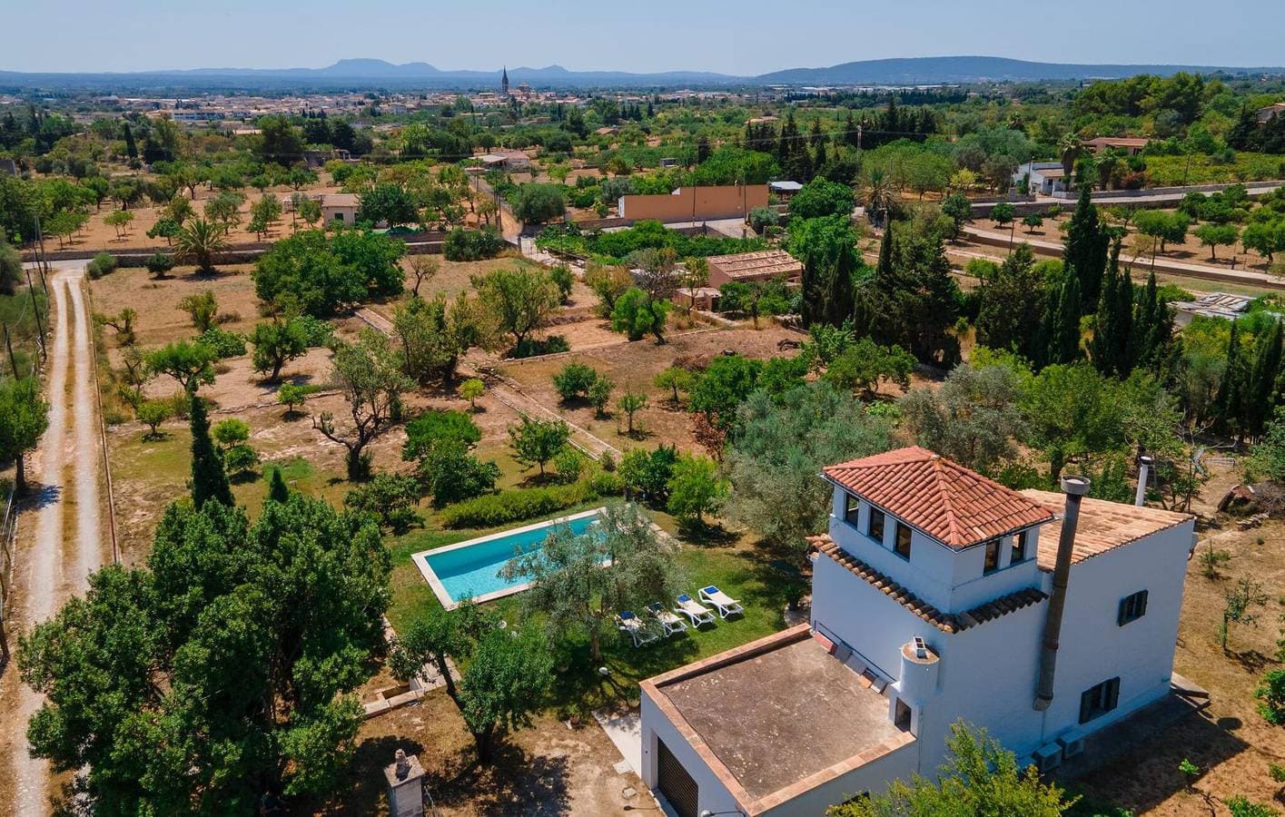 Foto 4 von 36: Gemütliche Wohnung mit Pool, Küche und AC in der Nähe von Binissalem Stadt