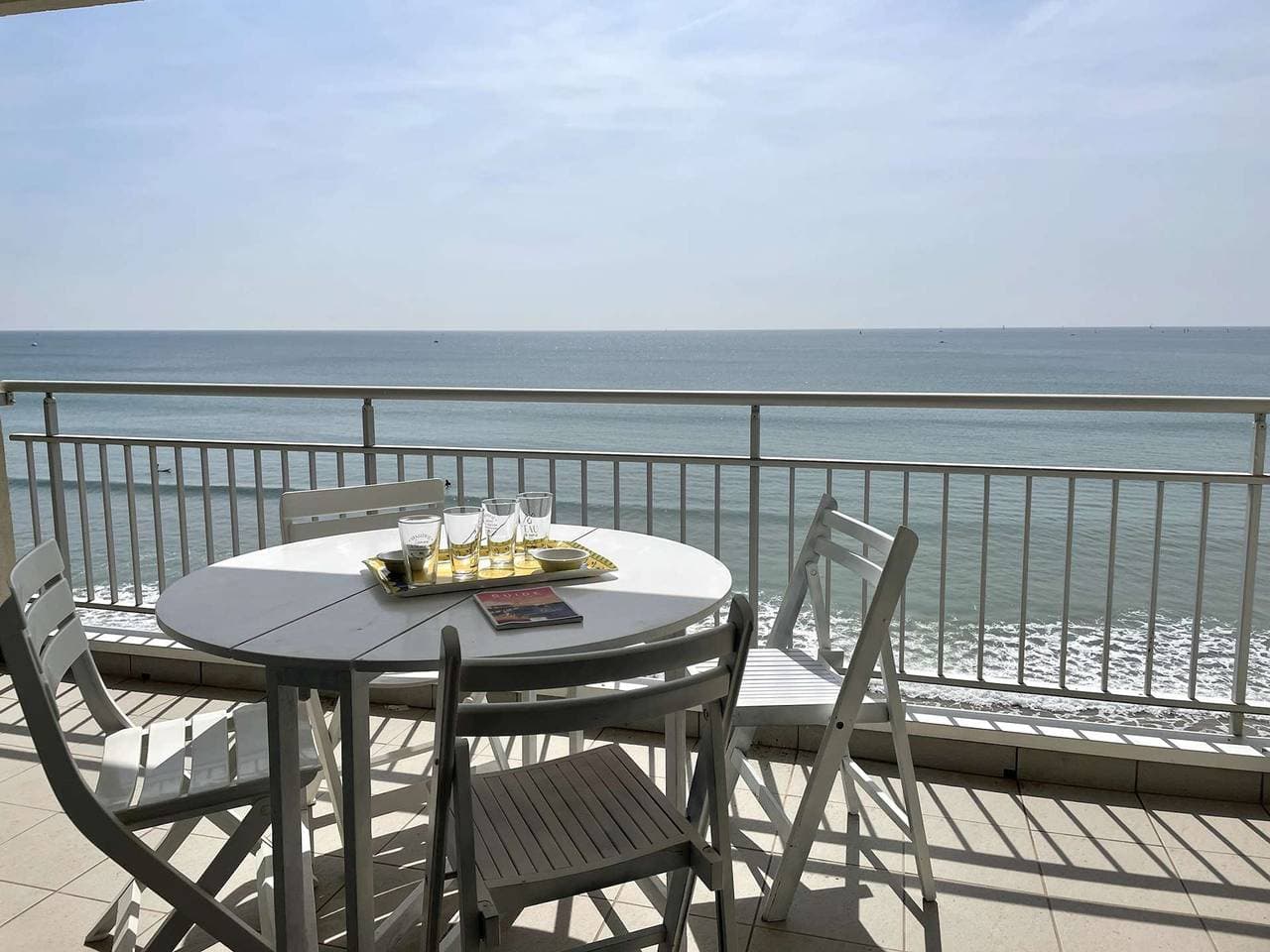 Studio Kabine 4 Pers, Meerblick, Balkon, Parkplatz, Strandzugang 1