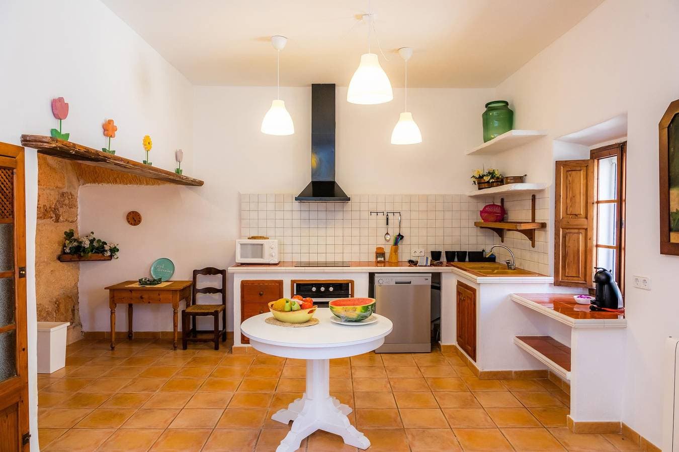 Foto 10 von 30: Agroturismo „Es Rafalet – Casa Amitger“ mit Landblick, Pool, WLAN, Klimaanlage & Garten