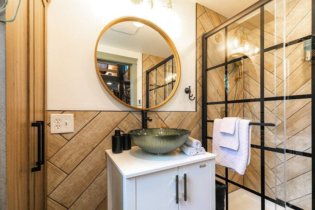 Foto 13 von 30: Tiny house with private Hot Tub