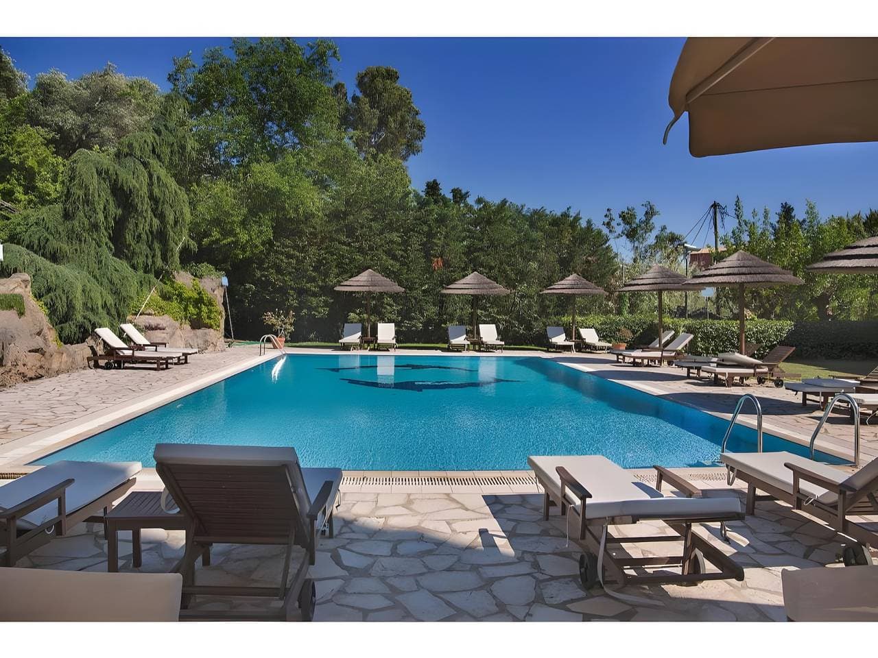 Foto 13 von 20: Apartment 'Corfu Club Maisonette 3' mit Gemeinschaftspool, WLAN und Klimaanlage