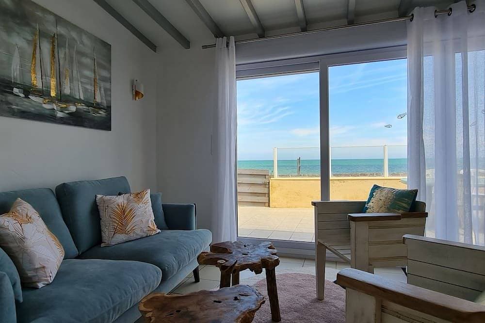 Foto 7 von 18: Gite la plage, ideal for 5 people with a beautiful sea view
