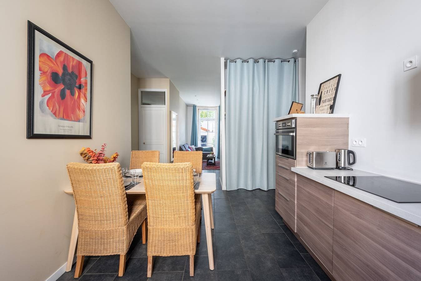Foto 8 von 13: Ferienwohnung für 4 Personen mit Garten