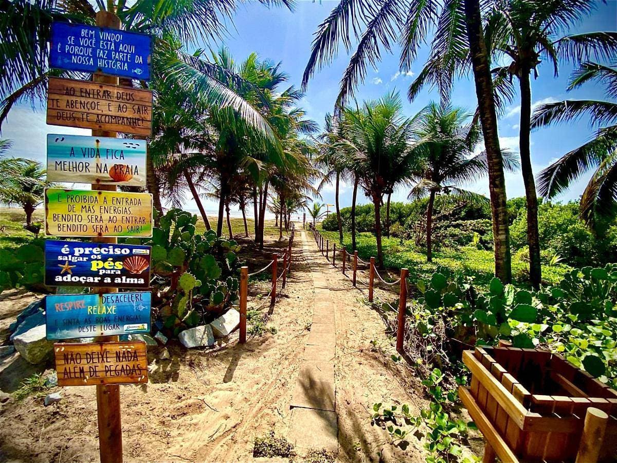Casinha da Praia em condomínio em frente ao mar 1