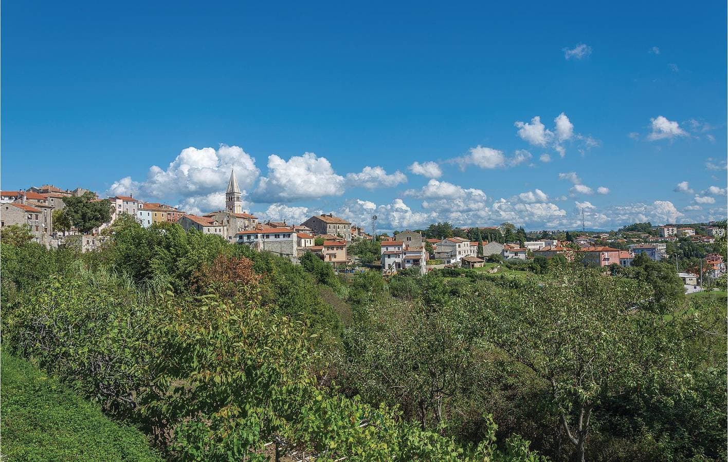 Foto 13 von 15: Ferienwohnung mit Panoramablick, WLAN und Terrasse in der Nähe von Grožnjan