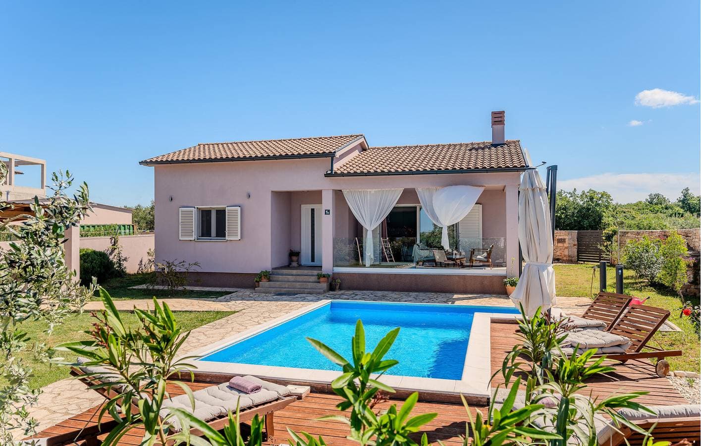 Foto 5 von 39: Reizendes Apartment mit einem Schlafzimmer und Pool in der Nähe des Stadtzentrums von Vodnjan