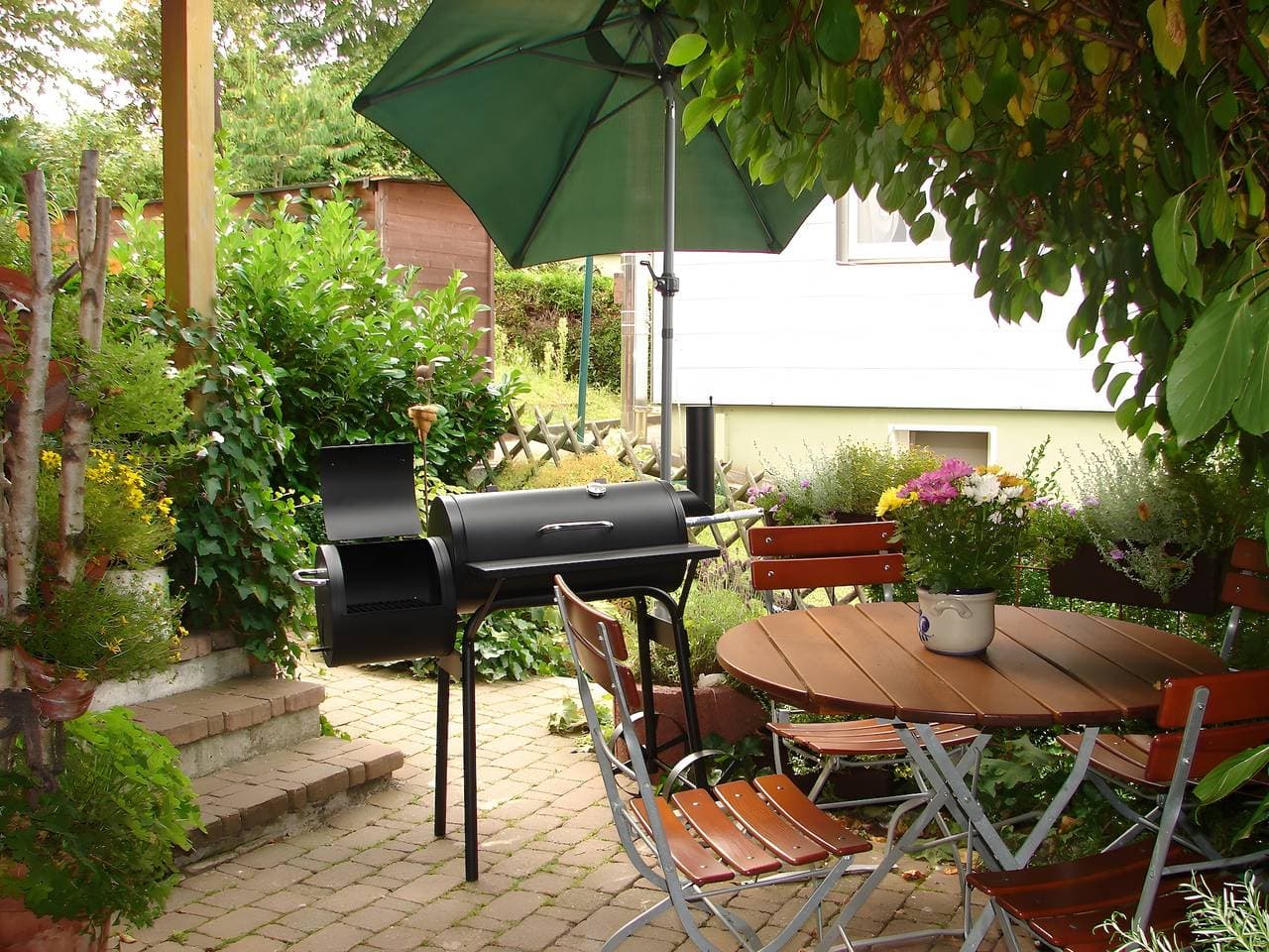 Foto 2 von 33: Apartment „Blackforest“ mit gemeinsamer Terrasse, Garten und WLAN