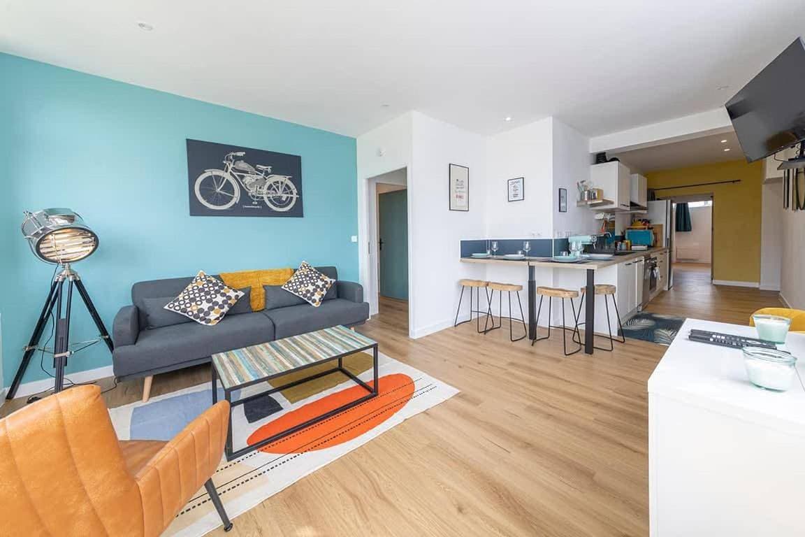 Le Green, appartement rénové, 4 chambres et jardin 1