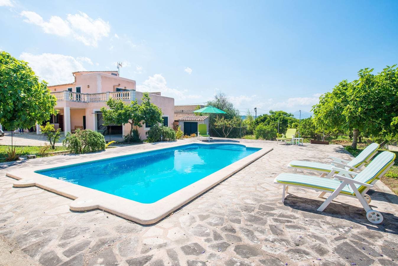 Villa Sa Fonera - Ferienhaus mit privaten Pool in Maria De La Salut. WiFi gratis 1