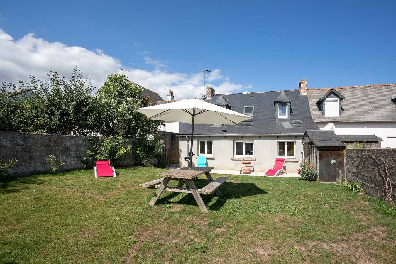 Foto 6 von 32: Ferienhaus 'Le Paradis Sur Mer' mit privater Terrasse und privatem Garten