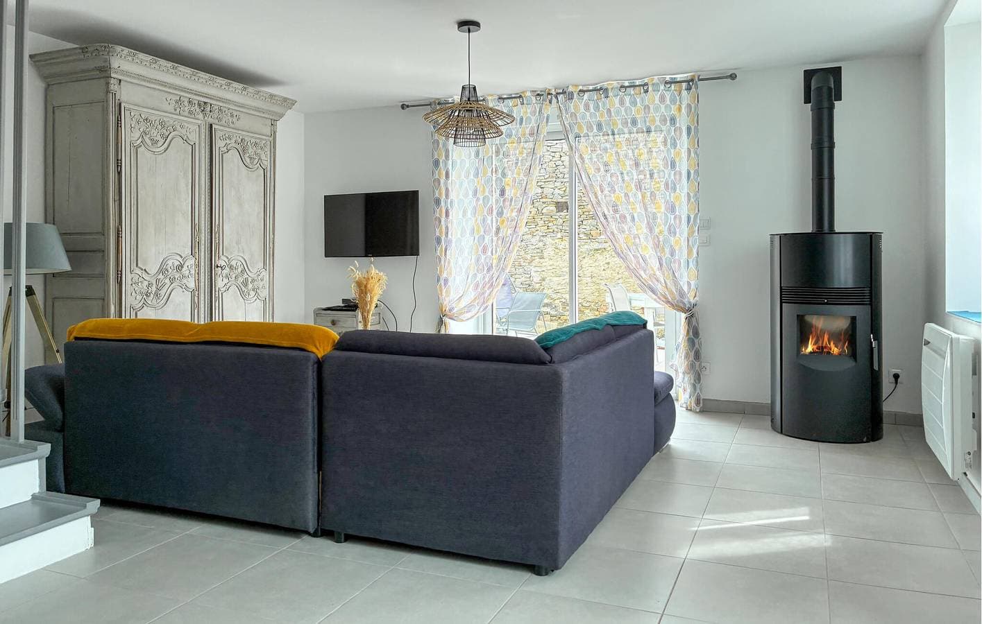 Foto 6 von 18: Gemütliche 2-Zimmer-Wohnung in der Nähe der Küste und des Stadtzentrums mit Garten und WLAN