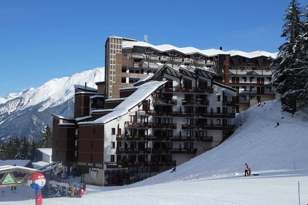 Foto 11 von 16: Modernes 3-Zimmer-Apartment, Ski-in/Ski-out, La Tania, Parkplatz inklusive
