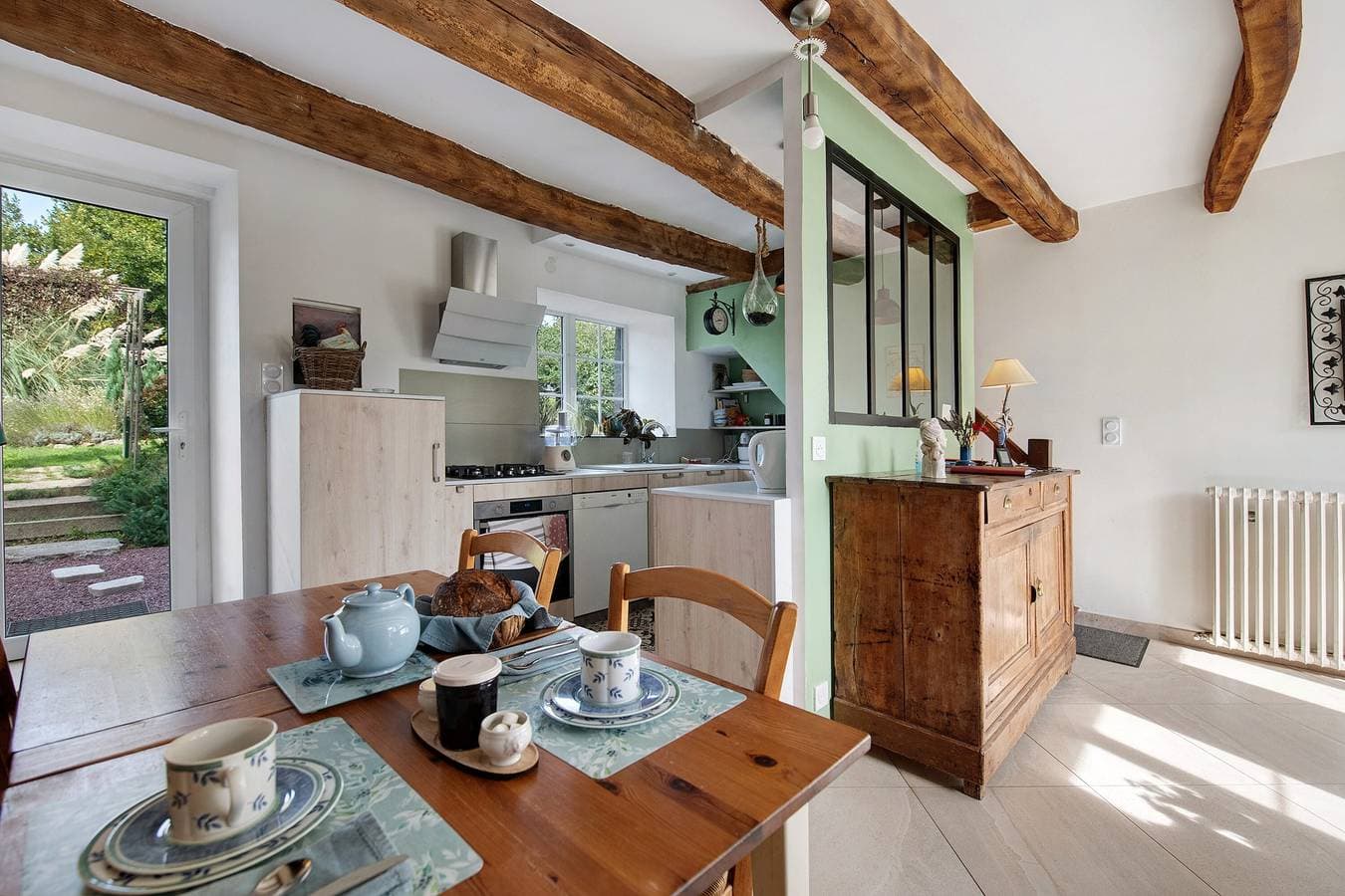 Foto 7 von 23: Gästezimmer 'La Châtre - Sartilly Baie Bocage - Chambre Randonneur' mit Terrasse, Garten und WLAN