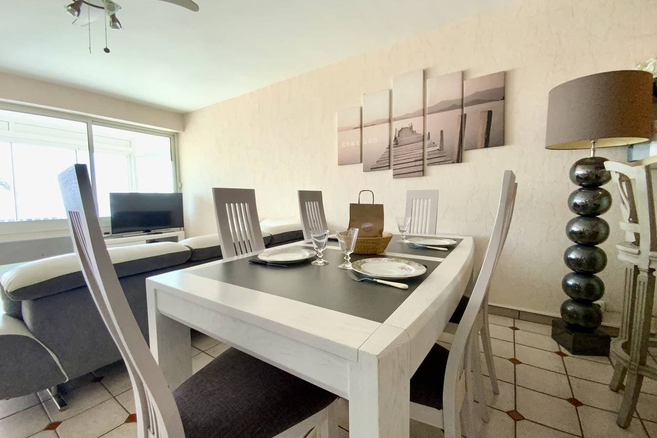 Foto 8 von 18: Appartement Mar e Souleu avec Terrasse et Vue Mer au Grau du Roi