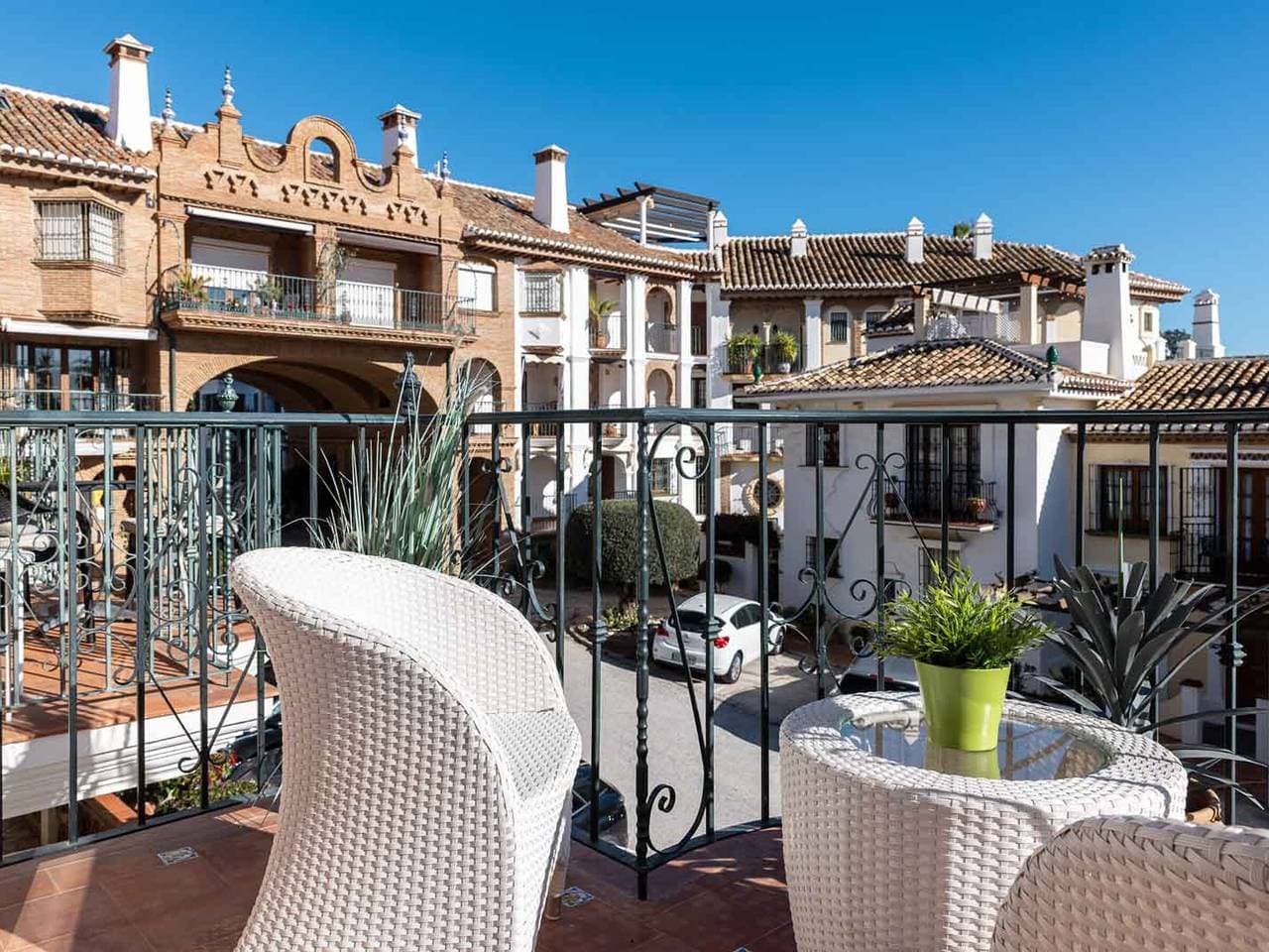 Foto 13 von 36: Gemütliche 3-Zimmer-Wohnung mit Pool in Mijas Golf