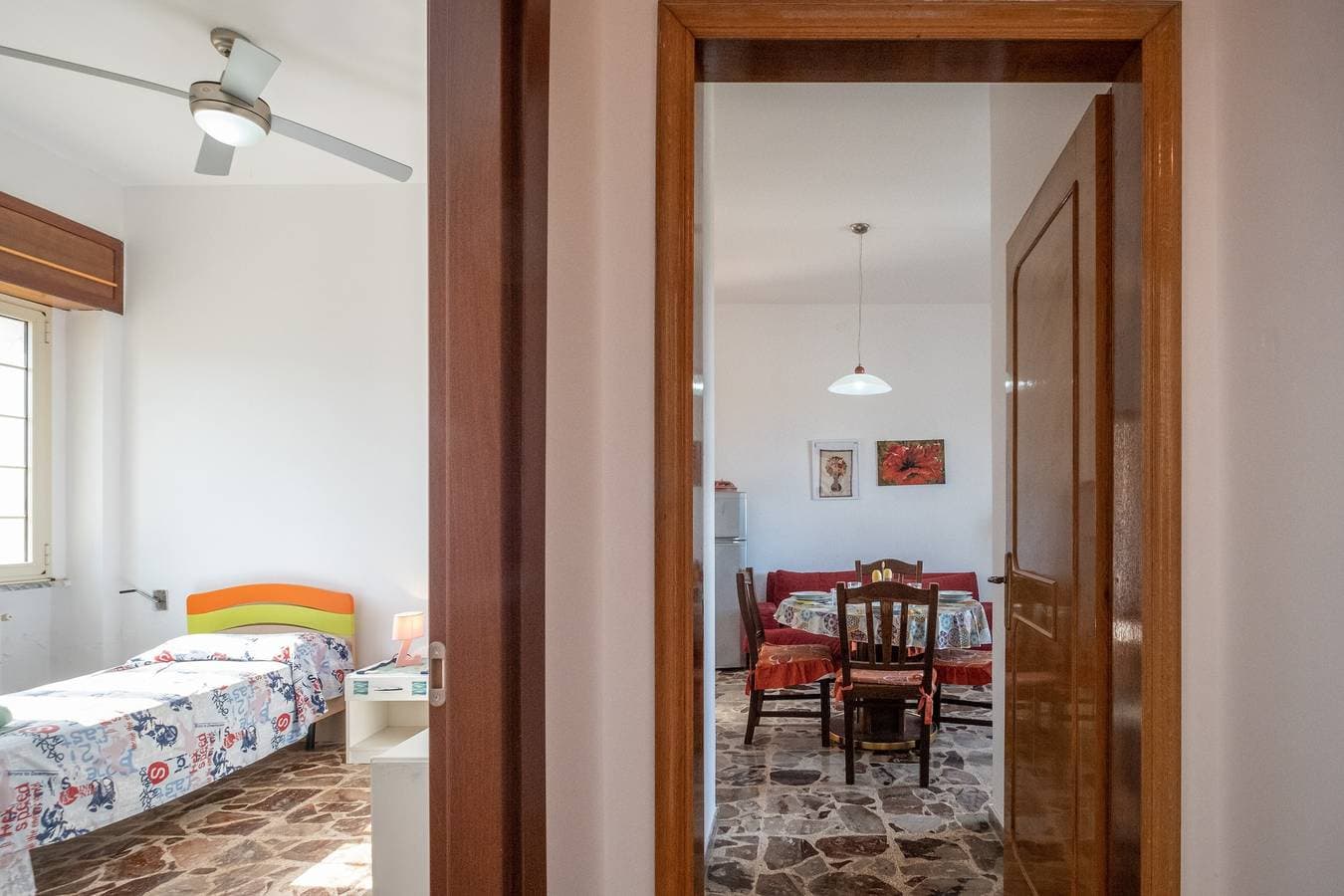 Foto 12 von 21: Haustierfreundliche Ferienwohnung "Scirocco" mit Garten