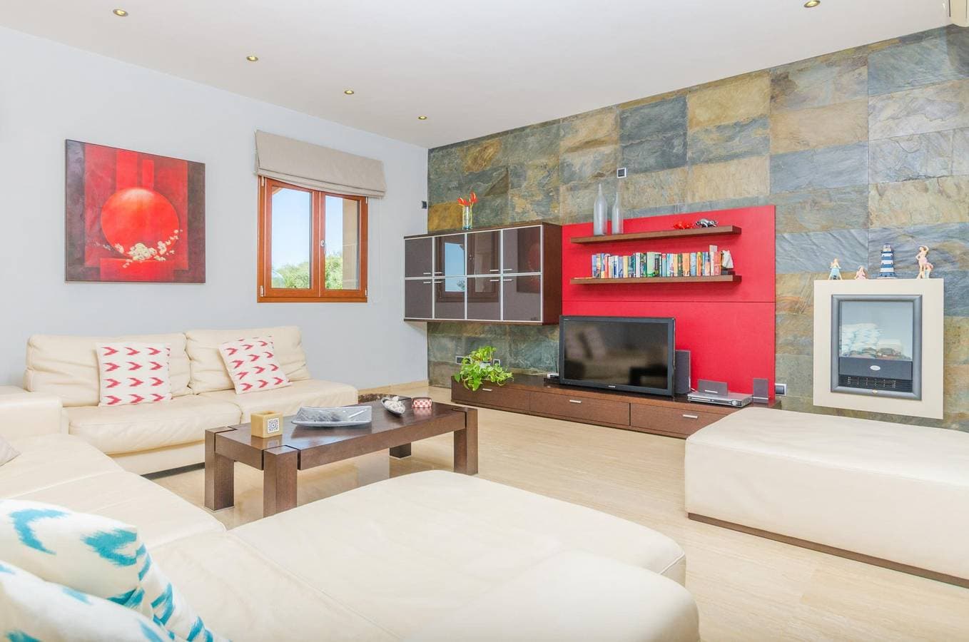 Foto 9 von 58: Can Bou – Villa mit Privatpool am Stadtrand von Ses Salines und nur 4 km vom Strand entfernt. WiFi gratis.