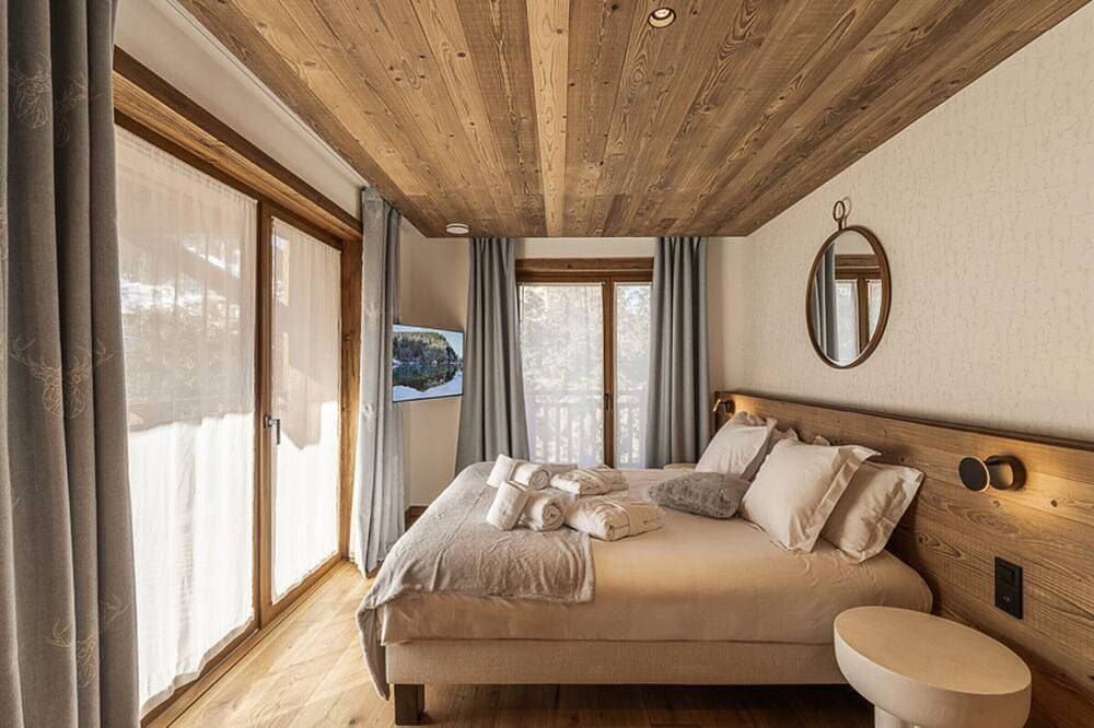 Foto 4 von 14: Beeindruckendes Chalet mit Sauna und Haustiere erlaubt in Courchevel