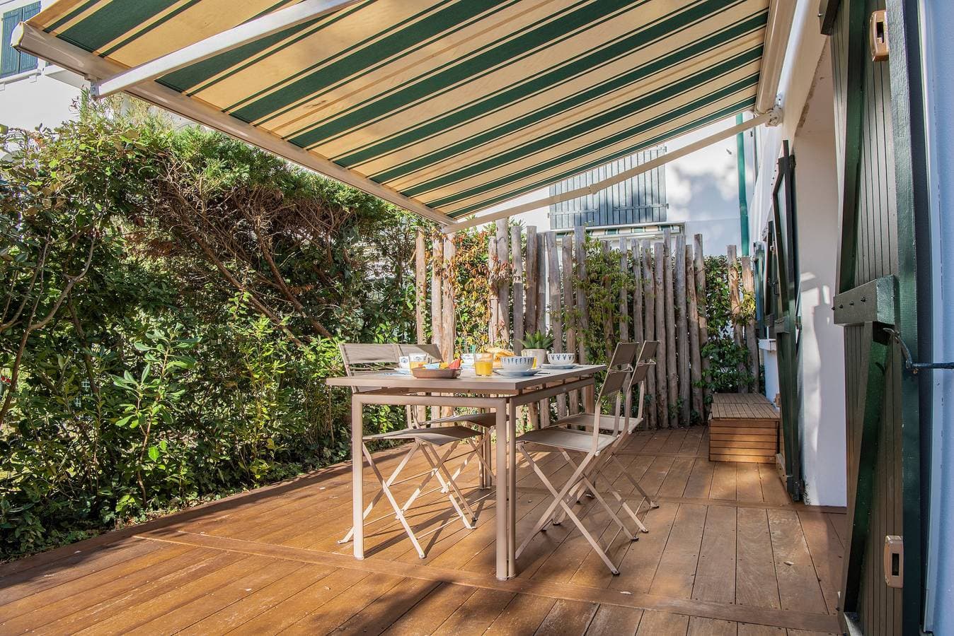 Foto 13 von 17: Ferienwohnung für 4 Personen mit Garten