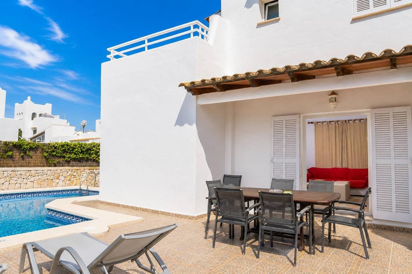 Foto 4 von 19: Villa für 8 Personen mit Garten