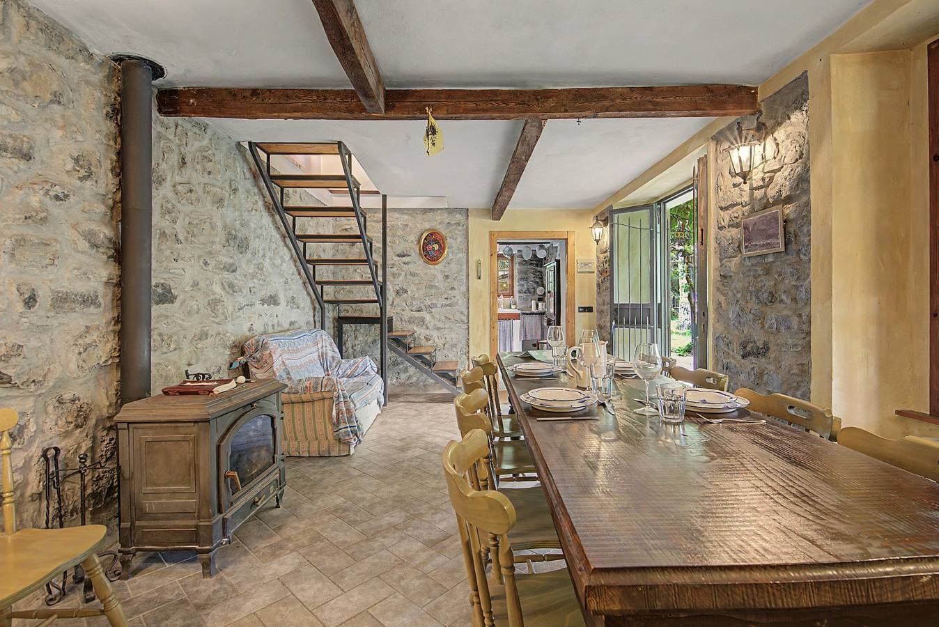 Foto 5 von 30: Ferienwohnung 'Casale La Selva Cottage Grande' mit Pool, geteiltem Garten und WLAN