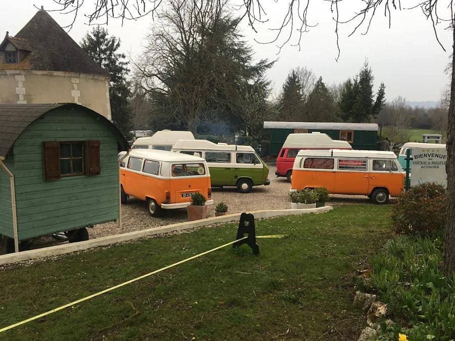 Foto 12 von 23: Camping Chateau de Bouafles - Unterkunft 2 personen - Dk'bane