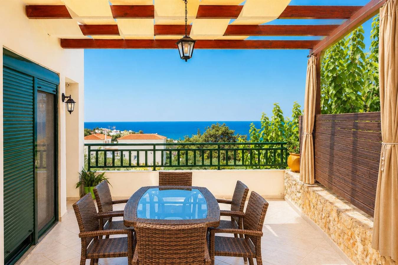 Foto 2 von 31: Villa für 7 Personen mit Balkon