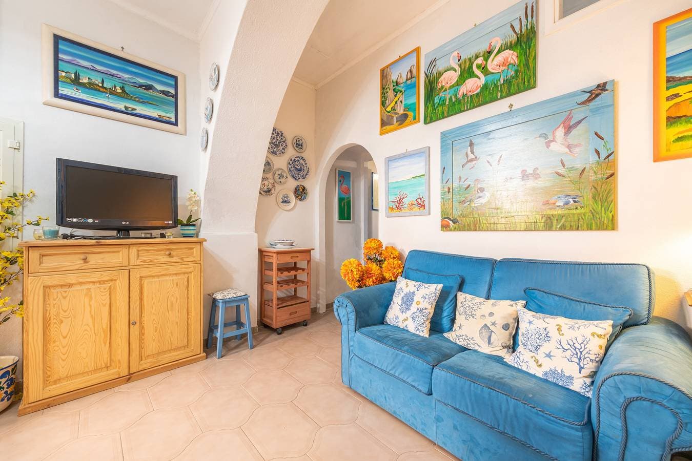 Foto 2 von 20: Ferienhaus "Casa San Fruttuoso" nahe am Strand und mit Klimaanlage