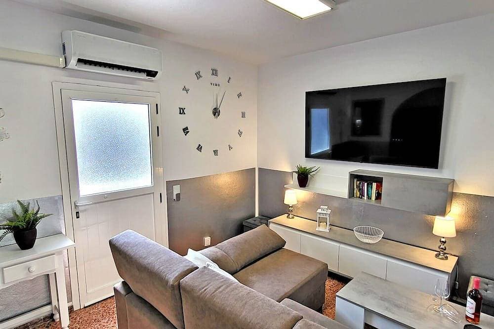 Foto 8 von 30: Ferienwohnung Casa Dom 1 in Morro Jable, Dachterrasse, Meerblick, 2 Schlafzimmer