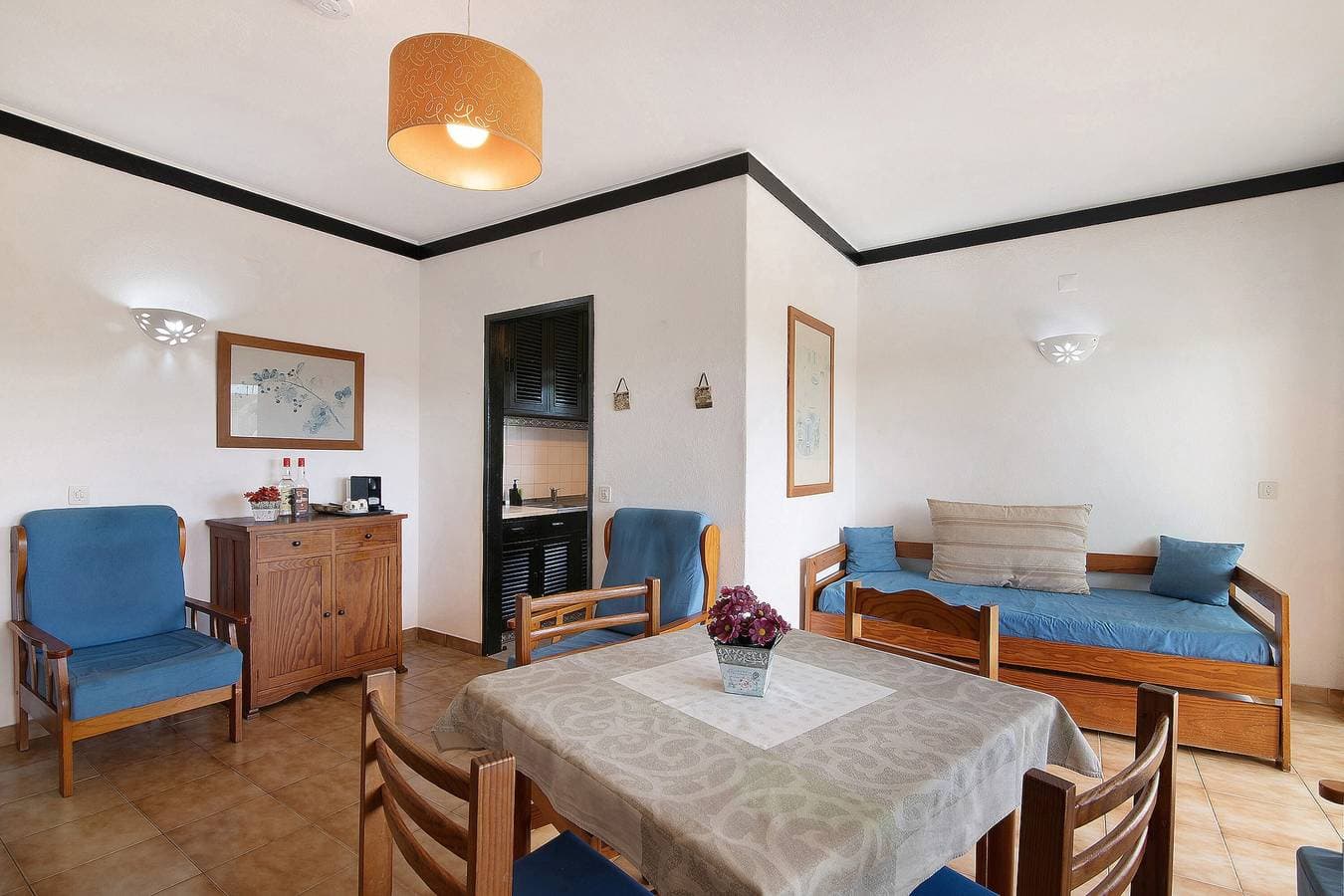 Foto 8 von 23: Ferienwohnung 'T1 Em Vilamoura - Parque Mourabel' mit Gemeinschaftspool, Gemeinschaftsgarten und WLAN