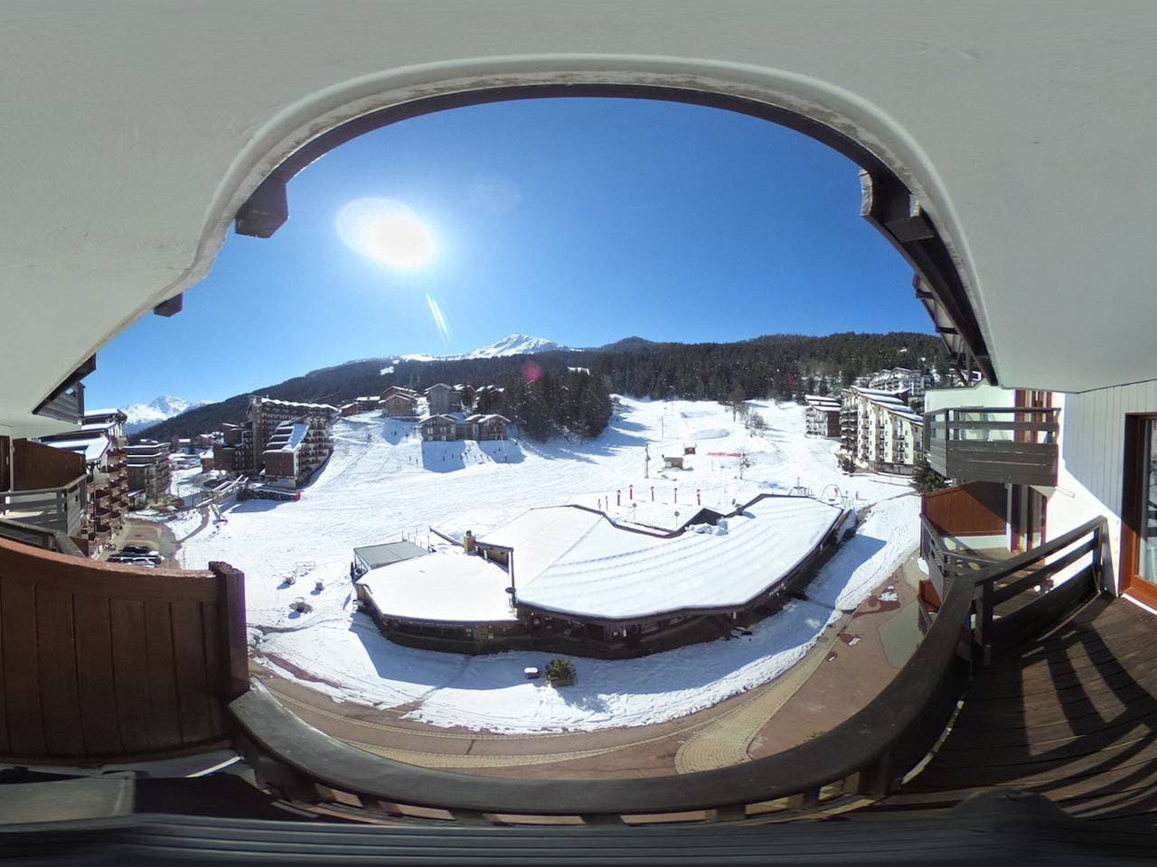 Foto 5 von 12: Ski-in Studio, Süd, Parkplatz, Haustiere Erlaubt