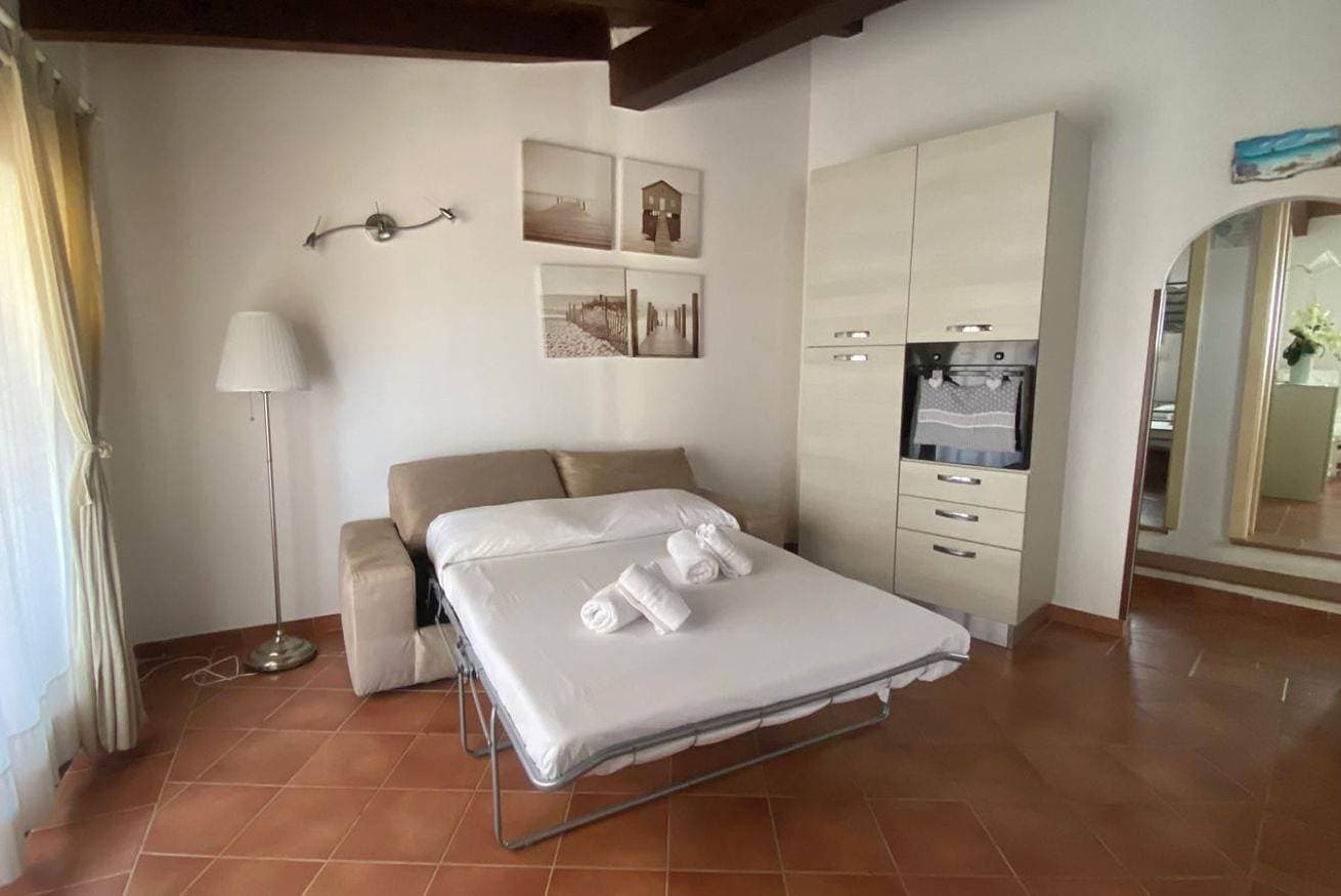 Foto 5 von 21: Ferienwohnung für 5 Personen mit Balkon/Terrasse