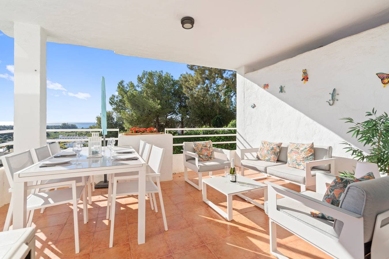 Foto 8 von 15: Ferienwohnung 'Meerblick nahe dem Strand' mit privatem Pool, Wi-Fi und Klimaanlage