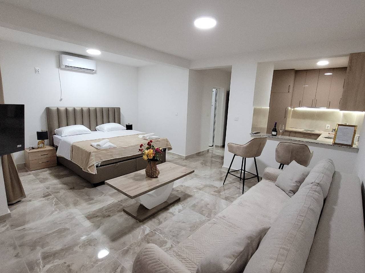 Studio Apartment with Sea View 1
