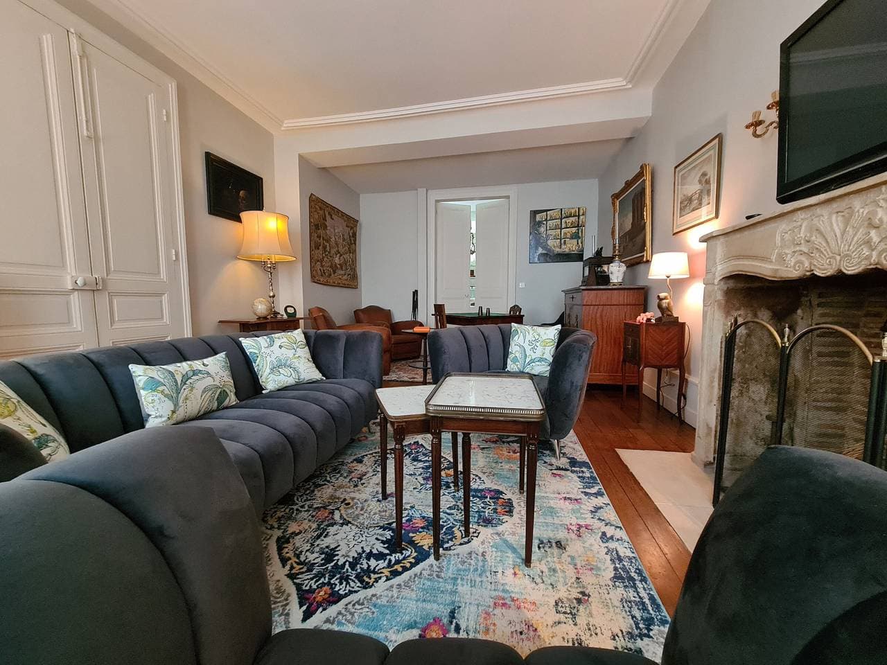 Foto 5 von 21: Gemütliches Zimmer "Pondichéry" in Gästehaus mit Frühstück, Châteauroux