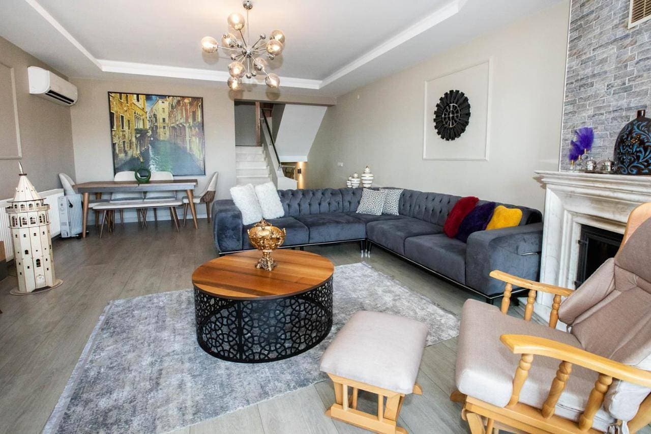VIP VILLA IN BEYLIK DUZU WITH SEA VIEW 1