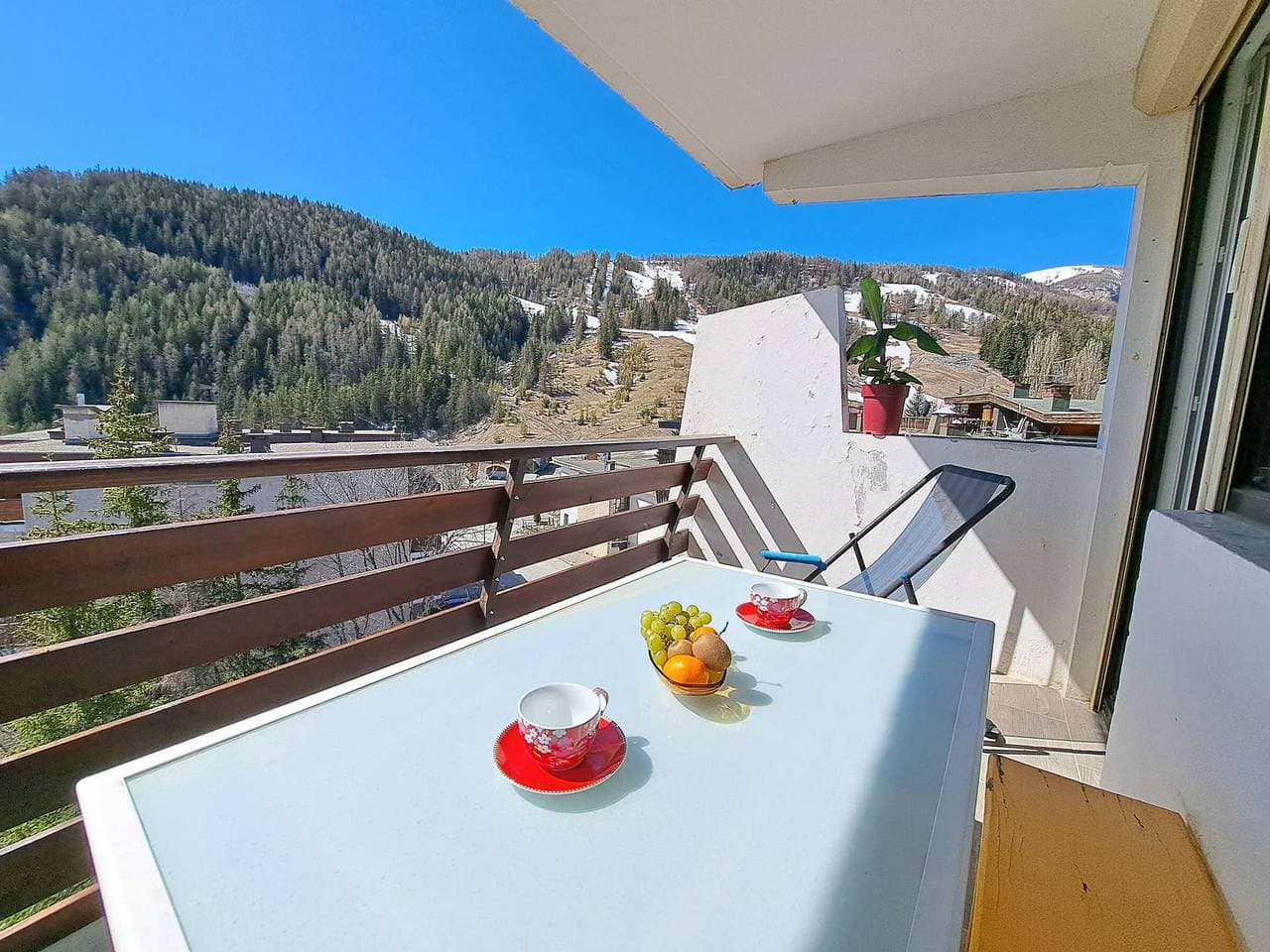 Foto 7 von 17: Studio in den Bergen mit Balkon, kleine Haustiere erlaubt