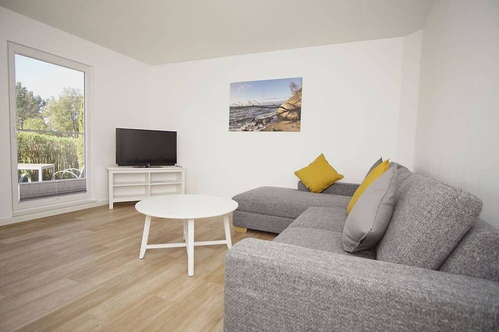 Foto 7 von 19: Ferienwohnung mit Terrasse in ruhiger Lage - Haus Südperd FeWo Dünenrose - Haus